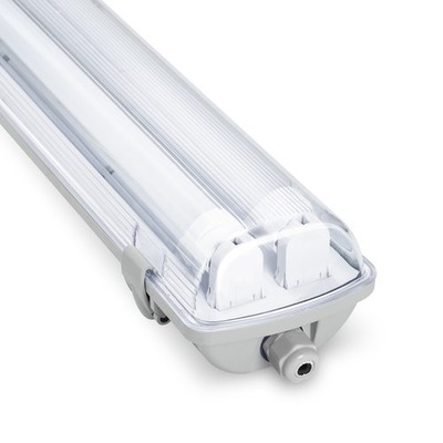 LED Feuchtraumleuchte wasserdicht 120/150cm IP65 Wannenleuchte inkl. Röhre