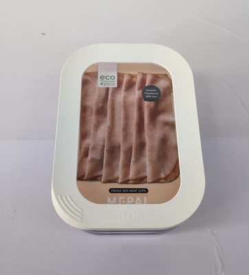 Mepal Vorratsbehälter Feinkost Fleisch 3 Schichten Kühlschrankbox mit Deckel (Deckel zerkratzt)