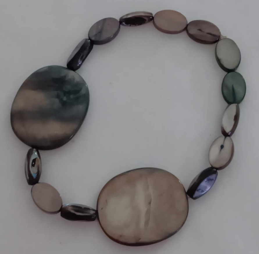 Multicolor Circle Stretch Bracelet - image 2