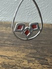 BARSE Silver Plated Carnelian Diamond Shape 3-Piece Bracelet, Ring & Earring Set — photo 6