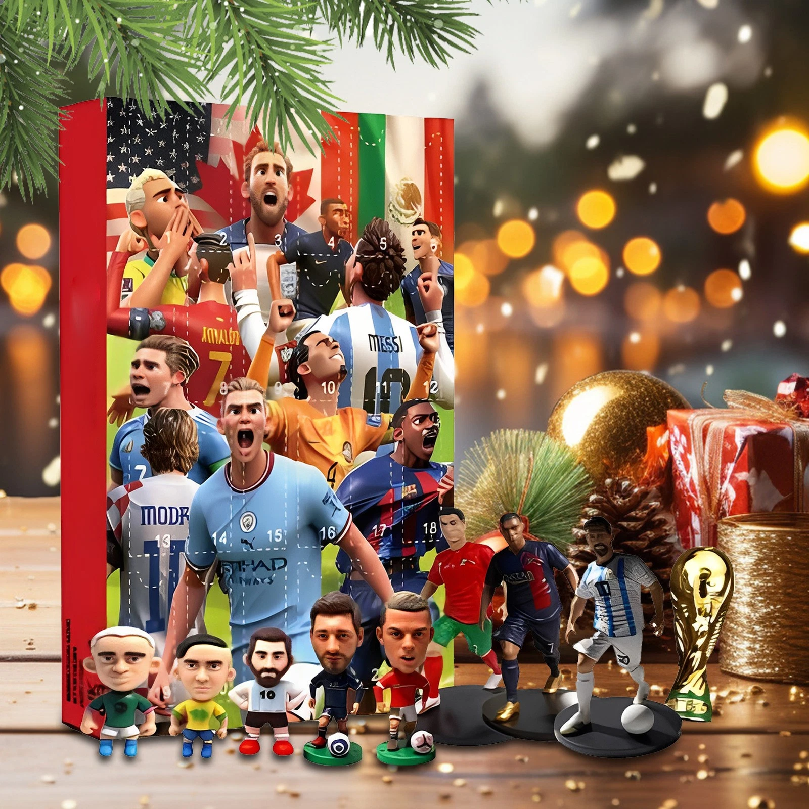 2025 World Cup Countdown Advent Calendar 2025 Christmas Best Countdown 2D Acrylic