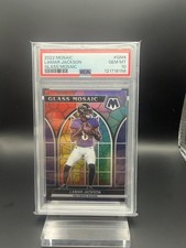 2022 Panini Mosaic - Glass Mosaic Lamar Jackson #GM-4