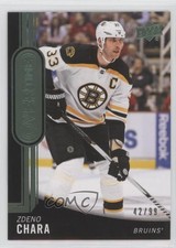 2014-15 Upper Deck Overtime Emerald 42/99 Zdeno Chara #77 HOF s1i