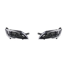 Scheinwerfer Set Halogen passend für Peugeot Boxer III 14- chrom Links u. Rechts