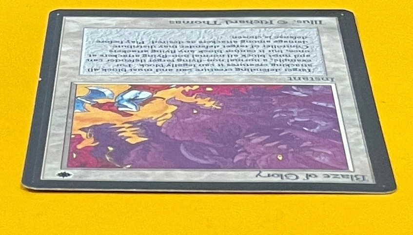 MTG BLAZE OF GLORY Beta (OldManMTG 012-525) - Image 3 of 4