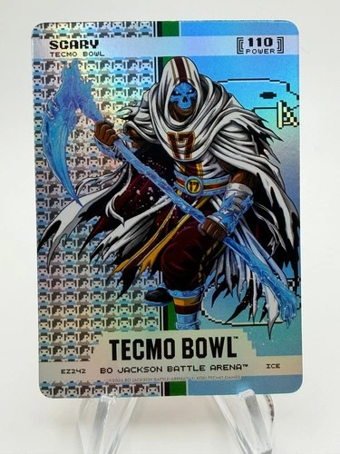 Bo Jackson Battle Arena Tecmo Bowl SCARY TERRY MCLAURIN Endzone Ice #EZ242