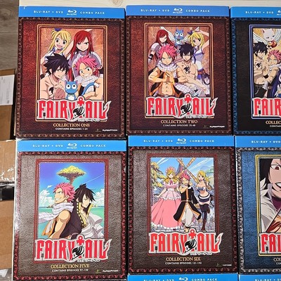 Fairy Tail Collection 1-11 & Zero Ep 1-277 US Region A Blu-ray