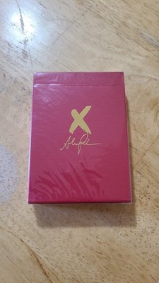 The X Deck Red Playing Cards New & Sealed Limited Ed Alex Pandrea USPCC Deck