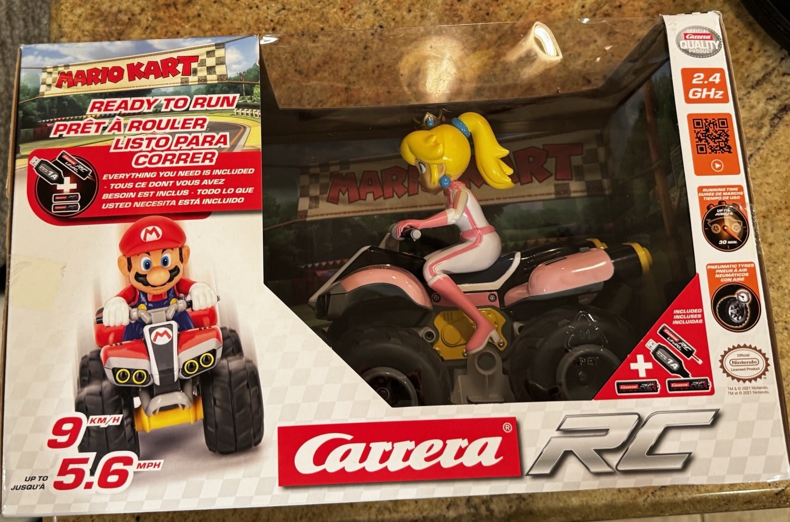 Rera Rc Mario Kart Peach 1:20 Scale Rc Quad Car Brand New In Box