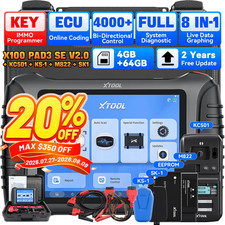 2025 XTOOL X100PAD3 SE V2.0 KC501 KS-1 SK1 M8...