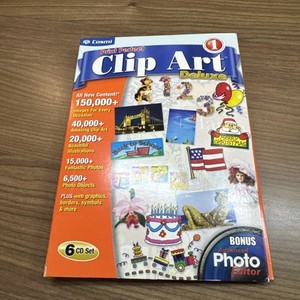 Cosmi Print Perfect Clip Art Deluxe - 6 CD's