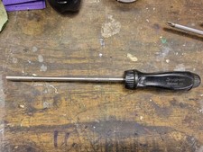 Vintage Snap On SSDMR8 Long Magnetic Ratcheting Screwdriver Made in USA