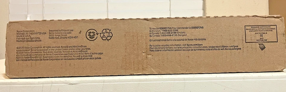 Genuine Xerox AltaLink C8130, 35, 45, 55, 70 Black Toner Cartridge NEW - image 4 of 4