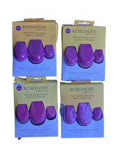 4 Pack -ECO TOOLS Bioblender 100% Biodegradable Makeup Sponge Trio -READ DETAILS