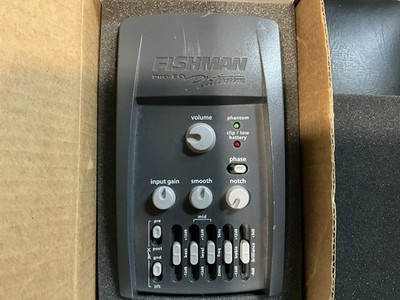 Fishman Pro eq platinum pedal excellent condition with Box