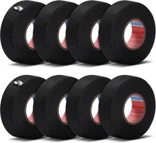 Outus 2 Rolls Wire Harness Tape Automotive Cloth High Temp Large, black 