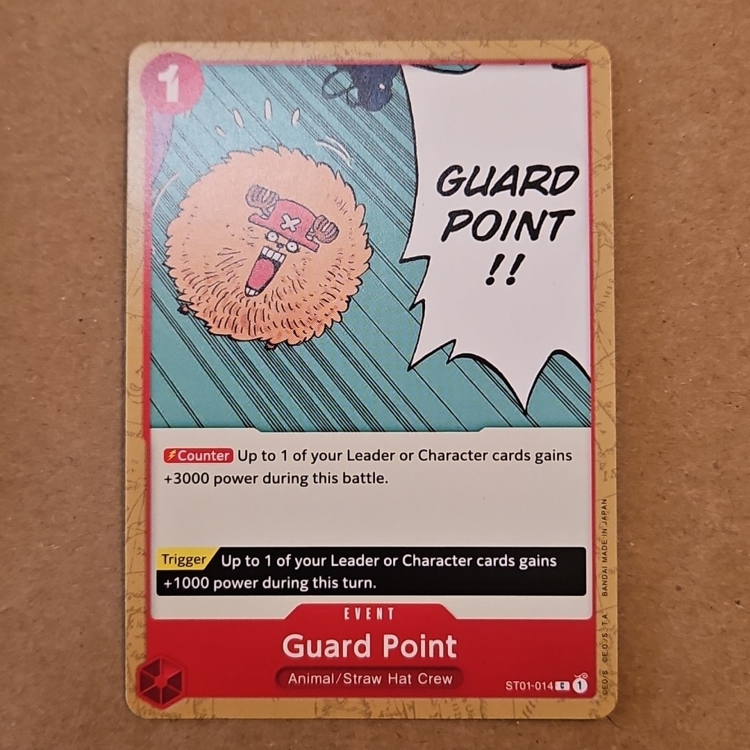One Piece Guard Point (Revision) (ST01-014/33) Revision Pack Cards NM TCG CCG