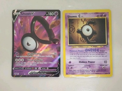 Unown [E] 67/75 Neo Discovery Regular & Unown V
