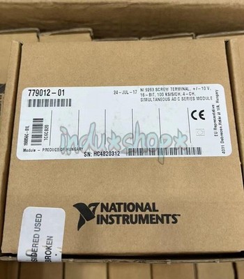1pcs New National Instruments NI 9263 cDAQ Analog Output Module 779012-01