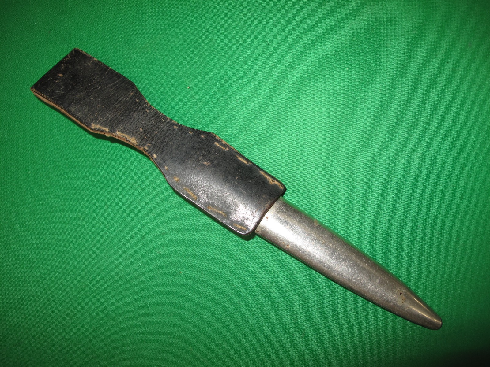 Very Rare German WWI Fighting Knife Scabbard