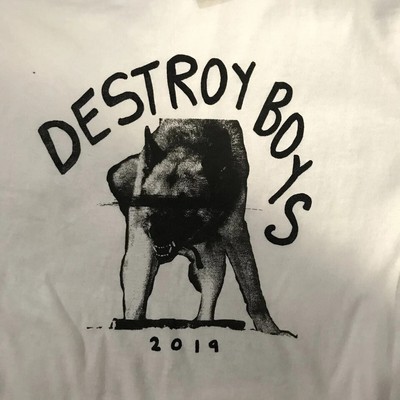 Destroy Boys Band T-Shirt Tee Short Sleeve