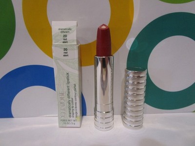 CLINIQUE ~ CLINIQUE DRAMATICALLY DIFFRENT LIPSTICK ~ # 20 RED ALERT ~ .10 OZ