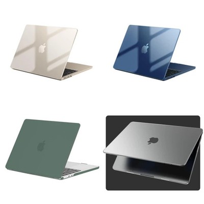 EooCoo Ultradünne Hülle Kompatibel mit MacBook Air 13 Zoll M4 M3 M2 2025 2024 20