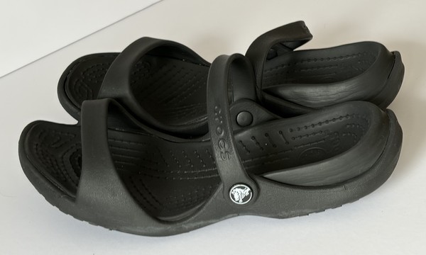 Crocs Women’s Sandals Size 9 Black