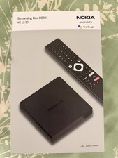 Nokia Streaming Box 8010 4K UHD, Android, 4GB RAM, 32GB Storage