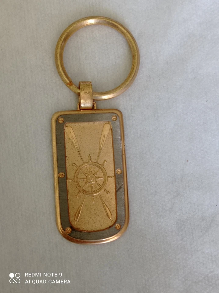 4 Porte clés Alpaca, années 60, tennis, cyclisme, aviron, bateau - Photo 2/4