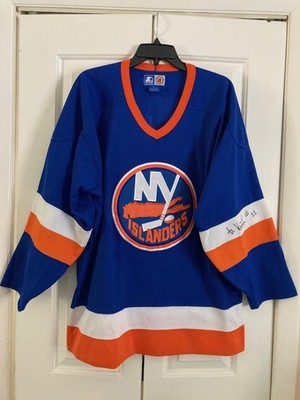 NEW YORK ISLANDERS STARTER JERSEY AUTOGRAPHED, PLUS BONUS 8x10 SIGNED PHOTOGRAPH