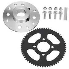 Go Kart Sprocket Hub 1" Bore 1/4" Keyway Assembly with 60T sprocket with hub