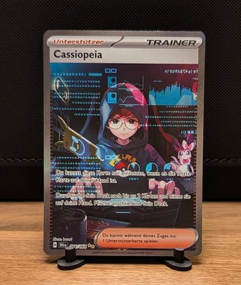 Cassiopeia 094/064 Sv: Shrouded Fable Holo Near Mint Grading Candidate