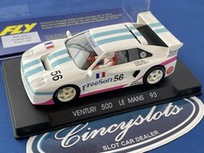 FLY A11 VENTURI 500 LM FreeSoft #56 Le Mans 1993 1/32 Slot Car.