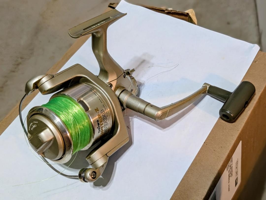 DAIWA JUPITER-Z 5000 OPEN FACE SPINNING REEL, PREVIOUSLY OWN