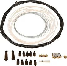 5 Metres Motorcycle Diy Throttle Cable Kit Nipples Ferrules For Pit Dirt Bike