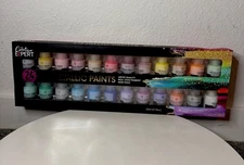 Creative Expert Metallic Paint Set 24 Colors 22ml Artist Acrylic Non-Toxic