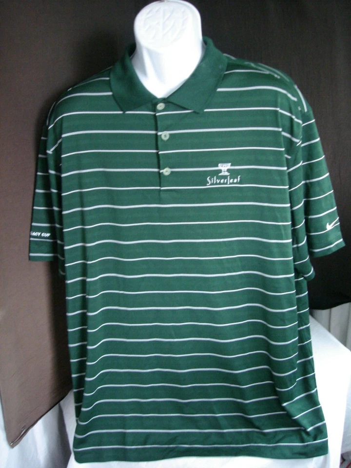 LOTE-10 NIKE, UNDER ARMOUR, PING ECT. CAMISAS POLO A RAYAS POLI S/S CON LOGOTIPOS 2XL Foto 3 de 4