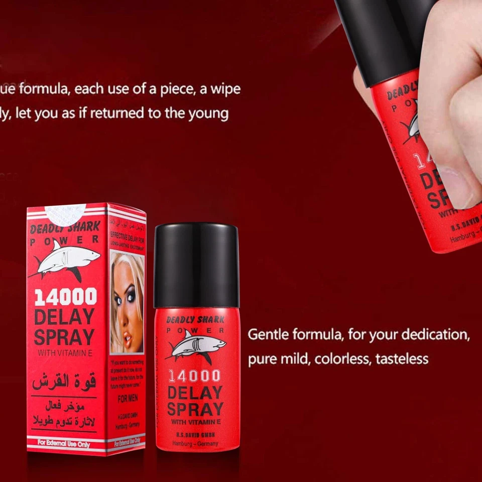 14000 Delay_Spray Lubrificante Spray Uomo Riduce Eiaculazione Ritardata - Immagine 3 di 4