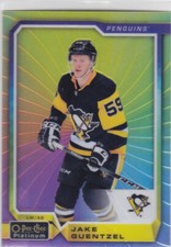 18/19 PLATINUM..JAKE GUENTZEL..COLOR WHEEL..# 134..PENGUINS..FREE COMBINED SHIP