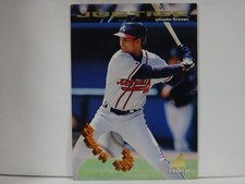 1994 Pinnacle Power Surge Atlanta Braves Baseball Card #PS1 David Justice