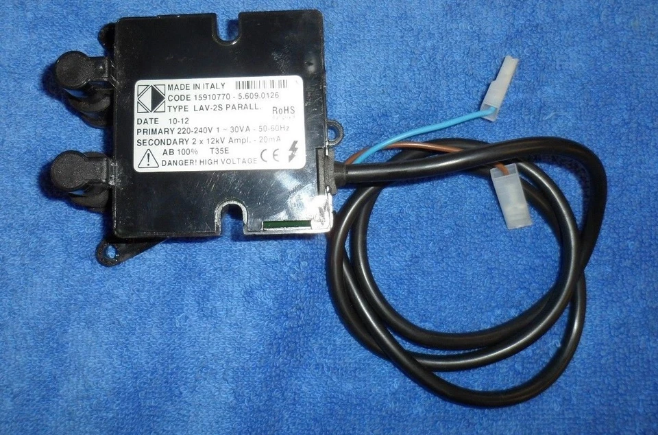 LAVOR/COFI TRANSFORMADOR DE ENCENDIDO LAVADORA A PRESIÓN SPARKER 240 VOLTIOS 5.609.0126 LAV-2S TRABAJO