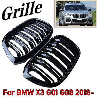 BMW X3 G01 X4 G02 2018-2021 BLACK FRONT KIDNEY GRILLES GRILL – TREEN BMW X3 G01 X4 G02 2018-2021 BLACK FRONT KIDNEY GRILLES GRILL – TREEN