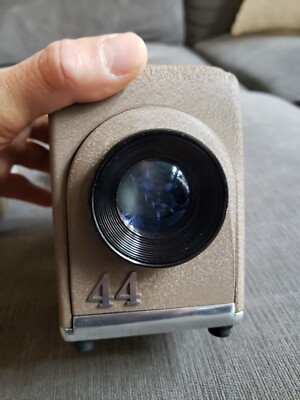 Vintage 35mm Film Slide Projector Minolta Mini 44 Portable w/ Case
