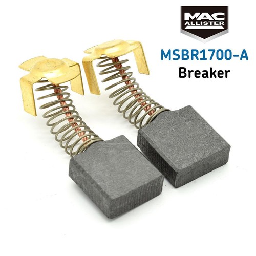Carbon Brushes for Macallister MSBR1700A Demolition Concrete Breaker 1700w eBay