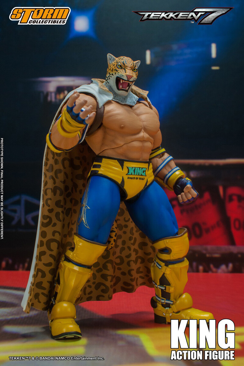 NEW Storm Toys BNTK04 KING Tekken 7 Leopard King 1/12 Scale