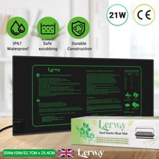 Seedling Heating Mat Seed Germination Starter Sprout Plant Cloning Greenhouse UK