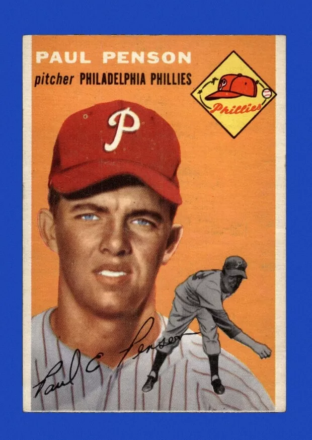Paul Penson trading card