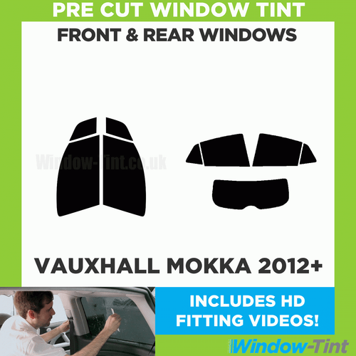 For Vauxhall Mokka 2012+ Full Pre Cut Window Tint Front & Rear Tinting Film Opel - Picture 2 of 10