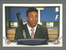2014 Bowman Draft Baseball Draft Night #DN-MH Monte Harrison